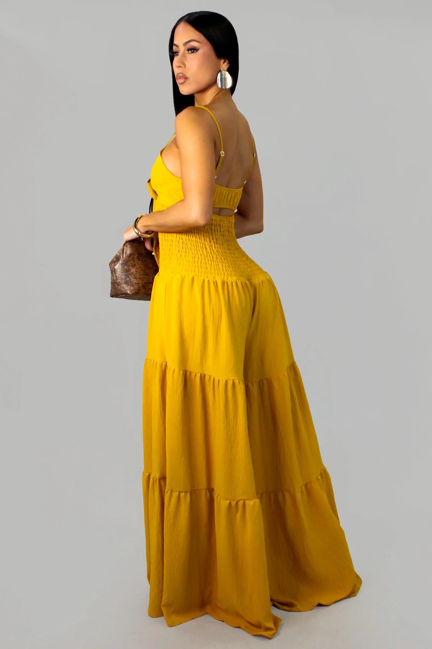 Moura's Jumpuit - Yellow