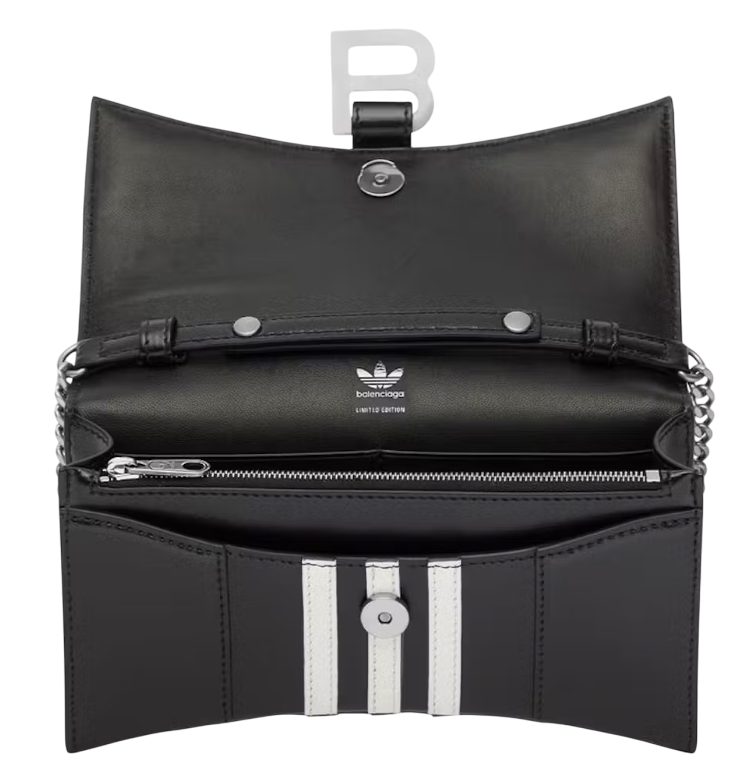 BALENCIAGA X ADIDAS HOURGLASS CLUTCH