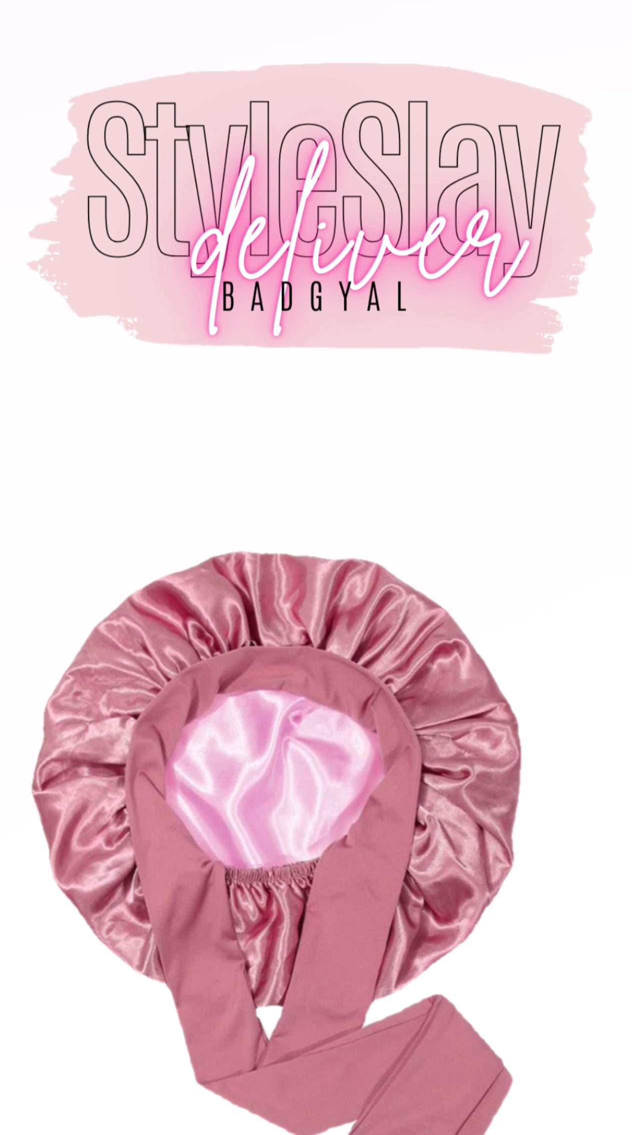 Satin Bonnet Silk Bonnet for Sleeping Silk Sleep Cap Double Layer Hair