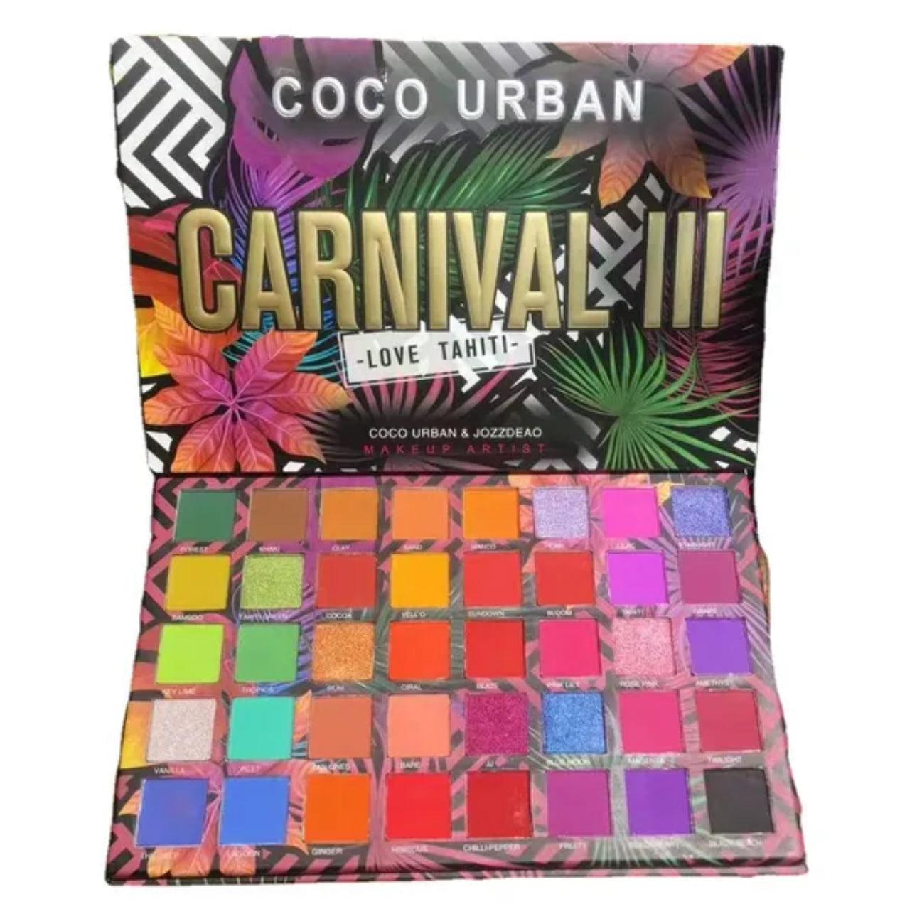 40 SHADES CARNIVAL III LOVE TAHITI PALETTE