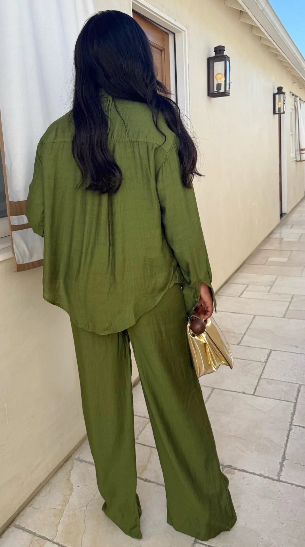 PANTS SET OLIVE