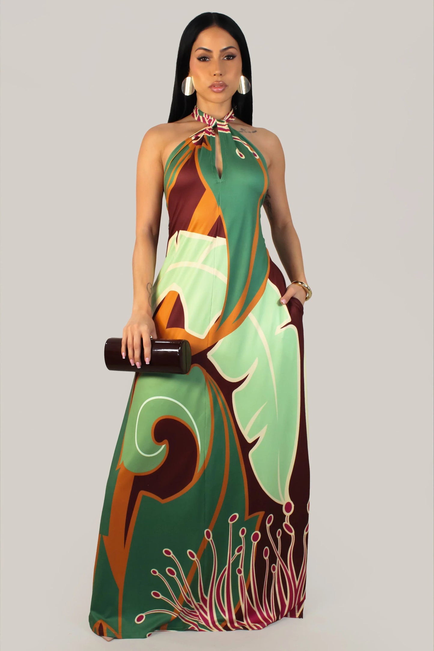 Massimo Maxi Dress - Multi