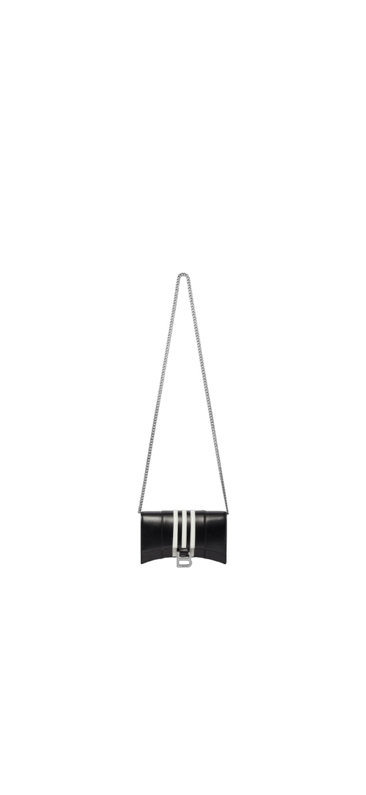 BALENCIAGA X ADIDAS HOURGLASS CLUTCH