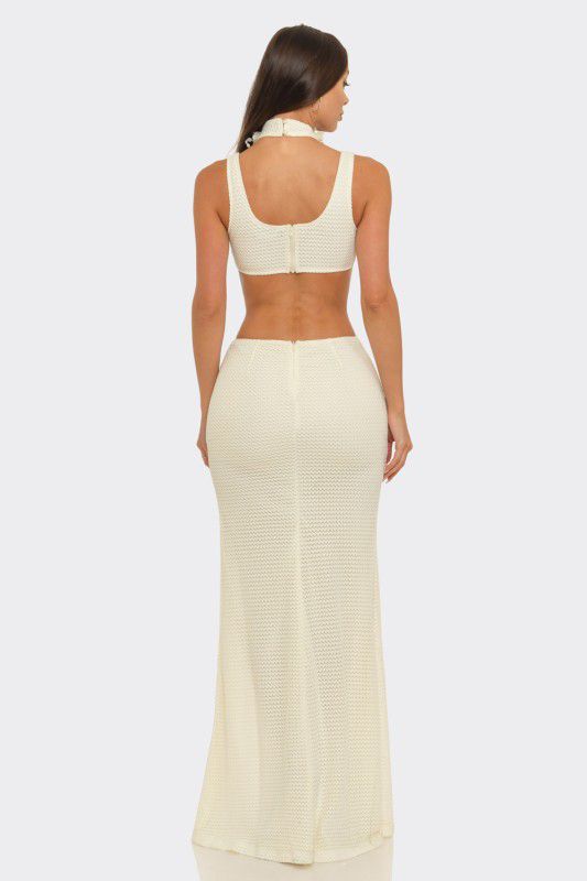 Seashell Gardens Dress - Ivory