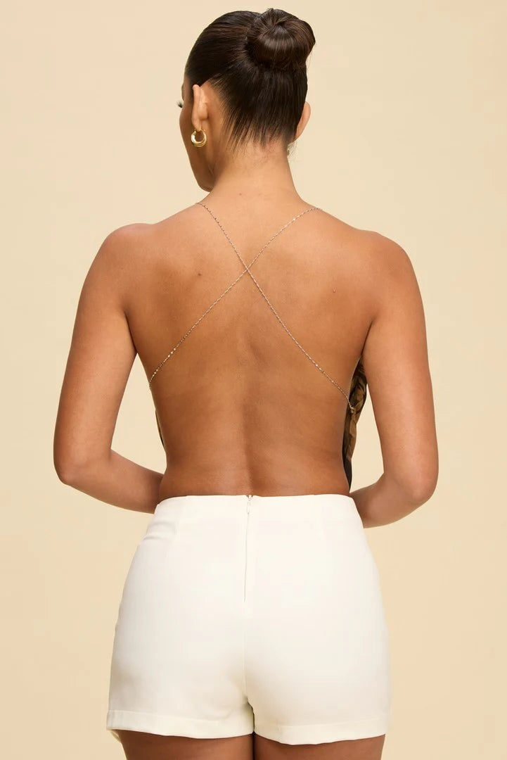 Deep Love Crop Top - Brown