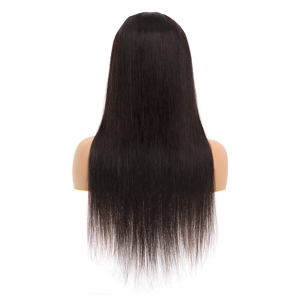 13×4 Straight Texture Glueless Wigs Lace Front Wigs Virgin Human Hair