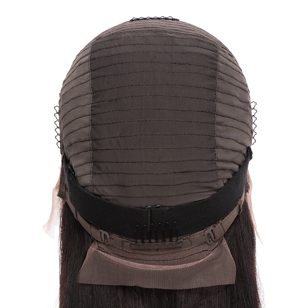 13×4 Straight Texture Glueless Wigs Lace Front Wigs Virgin Human Hair