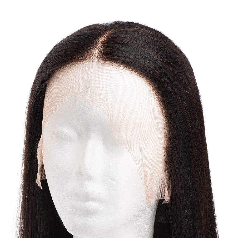 13×4 Straight Texture Glueless Wigs Lace Front Wigs Virgin Human Hair