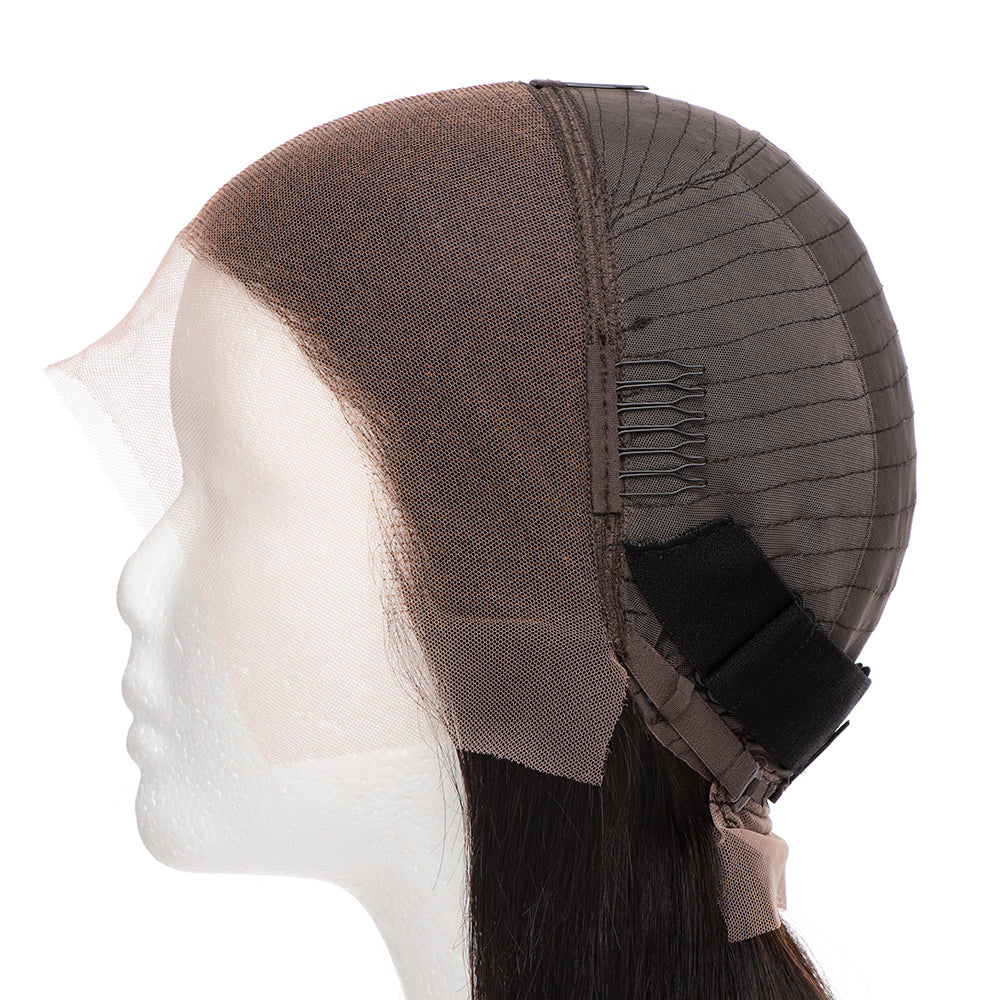 13×4 Straight Texture Glueless Wigs Lace Front Wigs Virgin Human Hair