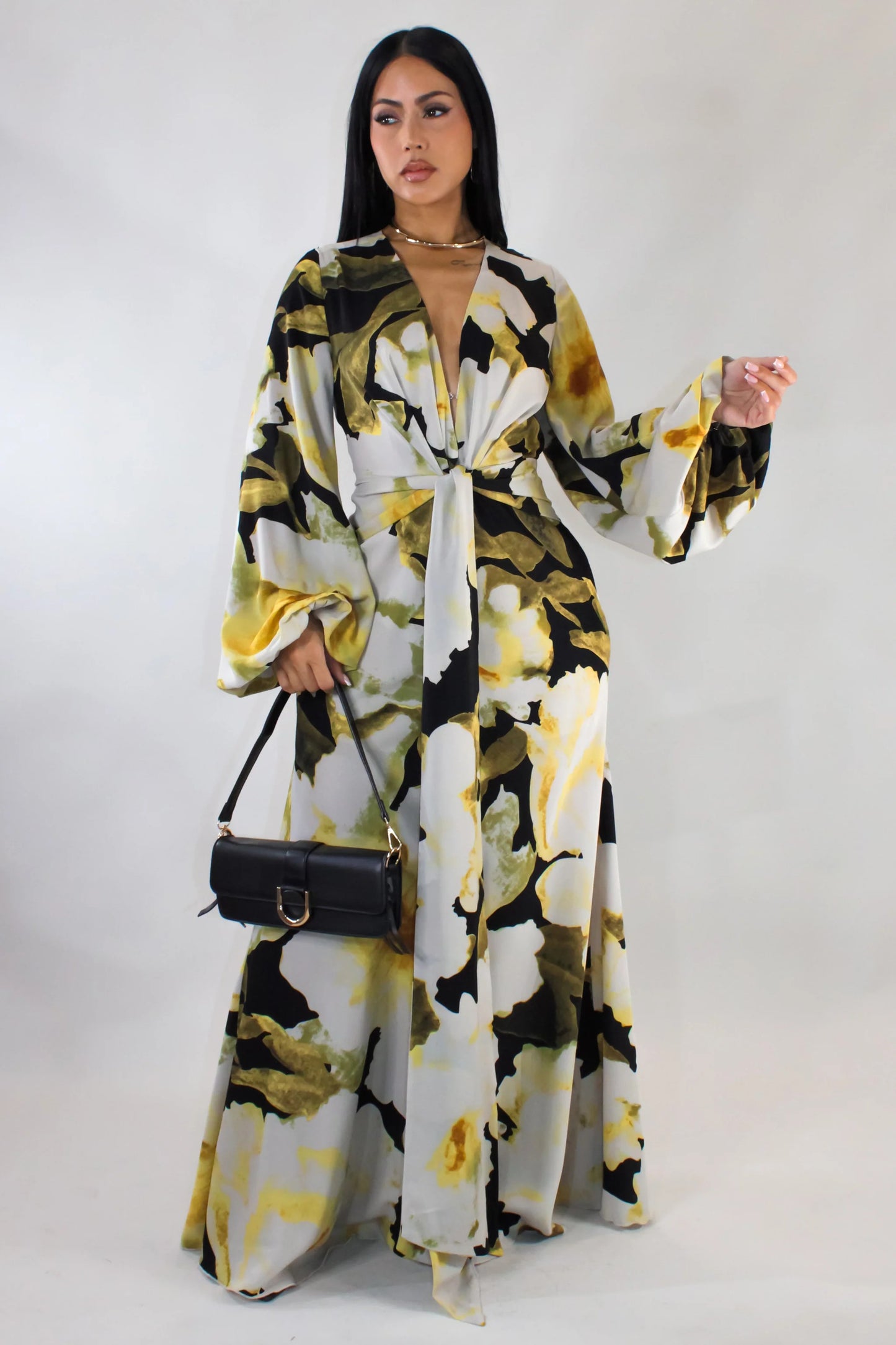 Strut The Streets Jumpsuit - Yellow