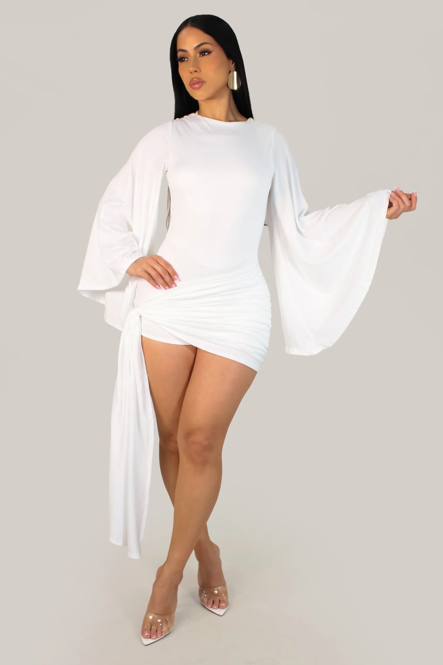 Manuela's Desire Romper -White